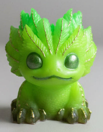 DIY Forest Spirit Resin Figure | Cute Neon Green Creature