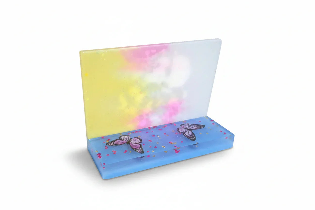 JUST BREATHE Inspirational Desk or Shelf Plaque