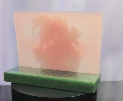 Green Enchanted Dragon Acrylic Plaque