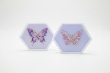 Butterfly Hexagon Decor Set